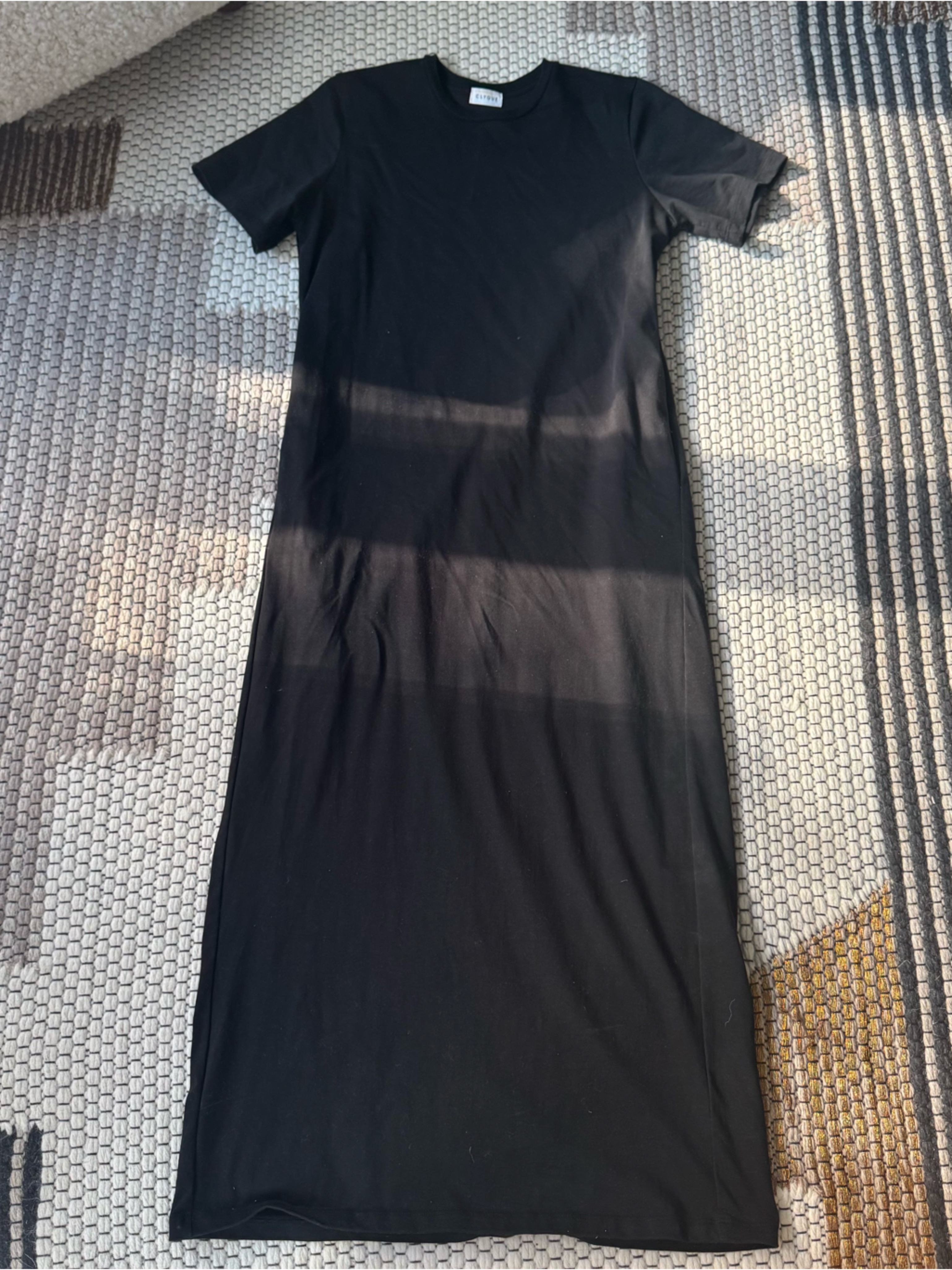 Clyque Walker Maxi Dress Black Size Small